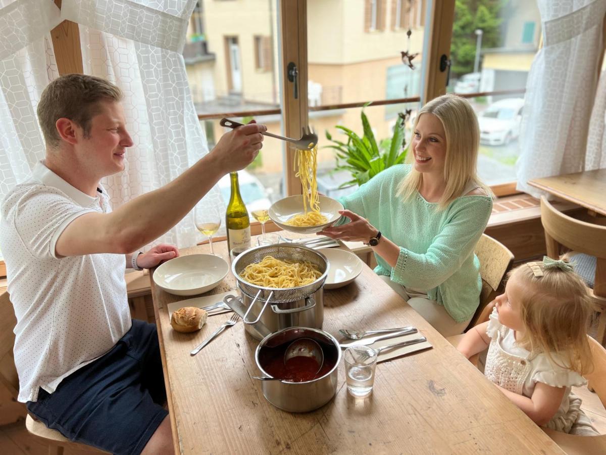 Spannort Family Home With Common Kitchen And Self Check-In Енгелберг Екстериор снимка